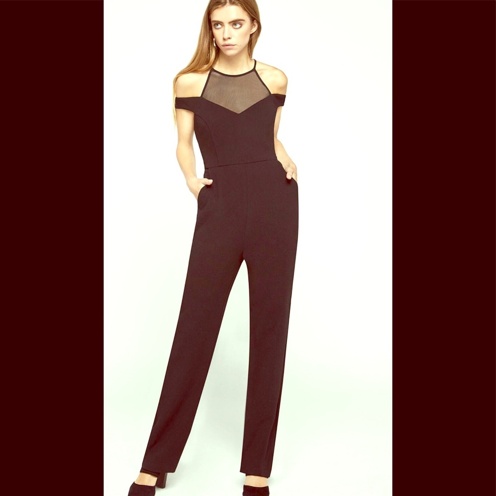 ❤️ BCBGeneration Off the Shoulder Black Pa…